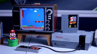 Actually Playing Nintendo Games on the LEGO NES!