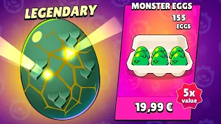 OPENING EGGS UNTIL WE GET ALL MUTATIONS AND SKINS! Brawl Stars