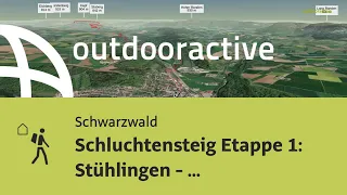 Fernwanderweg im Schwarzwald: Schluchtensteig Etappe 1: Stühlingen - Wutachmühle (wir)