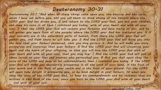 Deuteronomy 30-31