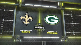 Madden NFL 24 - New Orleans Saints Vs Green Bay Packers PS5 Week 3 All-Madden PS5 Gameplay