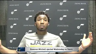Donovan Mitchell On Refs After OT Ejection: "This Is Getting F--king Ridiculous"