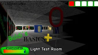 Baldi's Basics Plus | Light Test Map