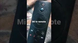 Mi tv remote