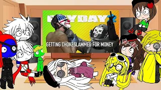 Undertale reacts to therussianbadger payday 2