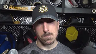 Brad Marchand emotional after game 7