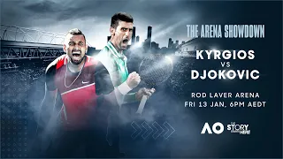 LIVE | Kyrgios v Djokovic Arena Showdown