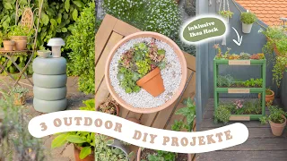 DIY Ideen für Balkon, Garten und Terrasse selber machen | Outdoor Deko & DIY Möbel inkl. Ikea Hack