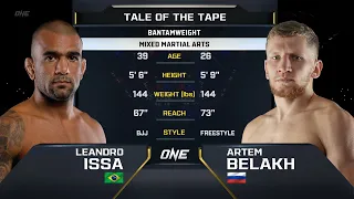 Leandro Issa vs. Artem Belakh | ONE Championship Full Fight