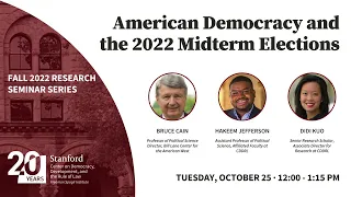 American Democracy and the 2022 Midterm Elections