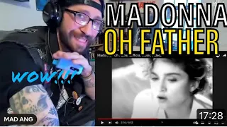 METALHEAD REACTS| Madonna - Oh Father [Official Music Video]