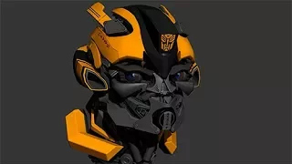 Transformer Bumblebee (3D Modeling & Animation)