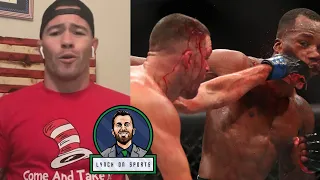 Colby Covington on Nate Diaz rocking Leon Edwards in 5th round
