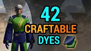 42 Dyes You Can Craft in SWTOR with Artifice