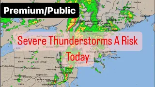 Severe Thunderstorms A Risk Today