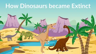 How Dinosaurs became Extinct | Dinosaur Extinction | Dinosaurs video