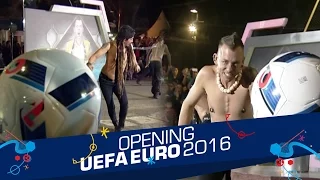 Battle 'Tug Of War' Limbad vs. Space Cowboy [Opening Celebration UEFA EURO 2016] [10 Jun 2016]