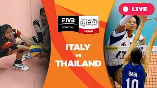 Italy v Thailand - 2016 Women's World Olympic Qualification Tournament