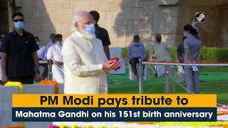 PM Modi pays tribute to Mahatma Gandhi on his 151st birth anniversary