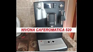 Nivona CafeRomatica 520. Бюджетная кофемашина. Настройка температуры, промывки, помола и другое!