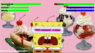 The SpongeBob SquarePants Movie (2004) Final Battle with healthbars