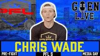 Chris Wade at PFL 5 Media Day