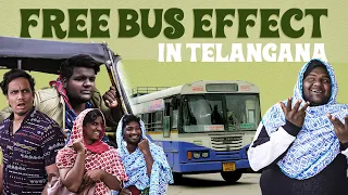 Free Bus Effect In Telangana |Fun|Reality| Mohammed Sameer| Warangal hungama