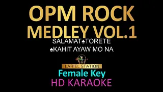 OPM ROCK Hits Medley | (Female Key) Lariel Station