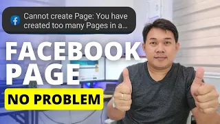 PAANO GUMAWA NG FB PAGE KAPAG CANNOT CREATE PAGE ANG LUMALABAS