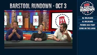 Barstool Rundown - October 03, 2018