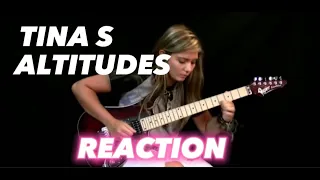 TINA S Jason Becker - Altitudes REACTION #tina #guitar #jasonbecker