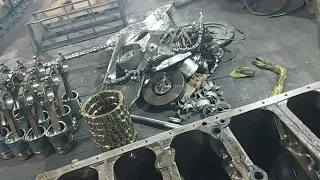 Приёмка двигателя ЯМЗ 240БМ2-4. Ремонт после ремонта.