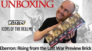PREVIEW: Unboxing Eberron: Rising from the Last War Brick - D&D Icons of the Realms Minis