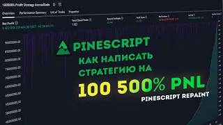 🤡 Как написать +100500% стратегию на TradingView. PineScript Repaint Example.