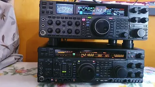 Yaesu FT-1000MP Mark-V Field v/s Yaesu FT-2000 - Reception Comparison on 14 MHz