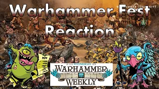 WarhammerFest Reveals Reaction - Warhammer Weekly