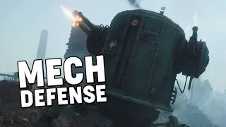 MASSIVE MECHS | Iron Harvest | BASE DEFENSE