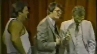 Jerry Lawler, Bill Dundee ROFLMAO at Jim Cornette (9-4-82) Funny Memphis Wrestling Memories