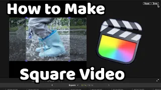 Make Square video for (Instagram/Facebook) in FCPX | Final Cut Pro X Tutorial