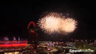 Spectacular Closing Ceremony firework display closes London 2012 Olympics