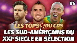 Top 5 : Les meilleurs joueurs sud-américains du XXIème siècle en sélection - #CD5