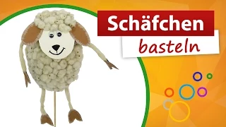 ✂ Schäfchen basteln ♥ Basteln mit Kindern - trendmarkt24