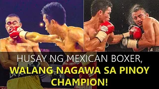 Hard Punching Mexican, Walang Nagawa sa Pinoy Champion!