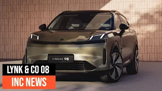 Кроссовер Lynk & Co 08 (2023) самый крупный на архитектуре CMA