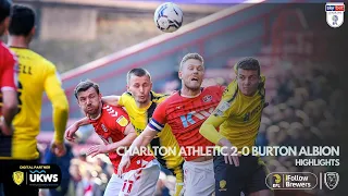 21/22 HIGHLIGHTS | Charlton Athletic 2-0 Burton Albion