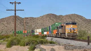 UP SUNSET ROUTE Trains in Southern Arizona!