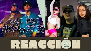 REACCION 🇦🇷 | Natanael Cano x Victor Cibrian - Que Me Importa [En Vivo] | Con Emi, Jus y Cunco