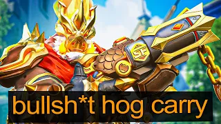 When the 'Hog Carry' is bullsh*t... | Overwatch 2