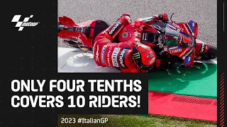 Frantic last 5 mins of MotoGP™ P2! 🔥 | 2023 #ItalianGP