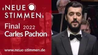 NEUE STIMMEN 2022 – Final: Carles Pachon sings "O du mein holder Abendstern", Tannhäuser, Wagner